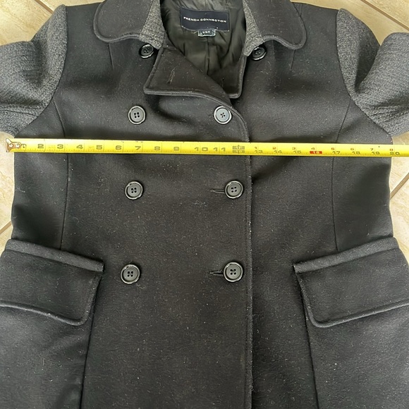 French Connection PeaCoat Size 8 - Picture 5 of 10